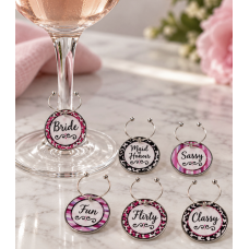 Hens Night Wine Charms 6pk